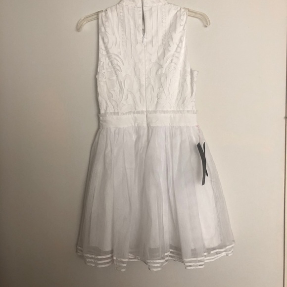 🥂 BEBE White Dress Brand New - Picture 3 of 5